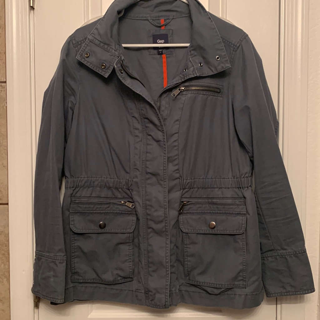 Gap Ladies Blue Army Style Jacket